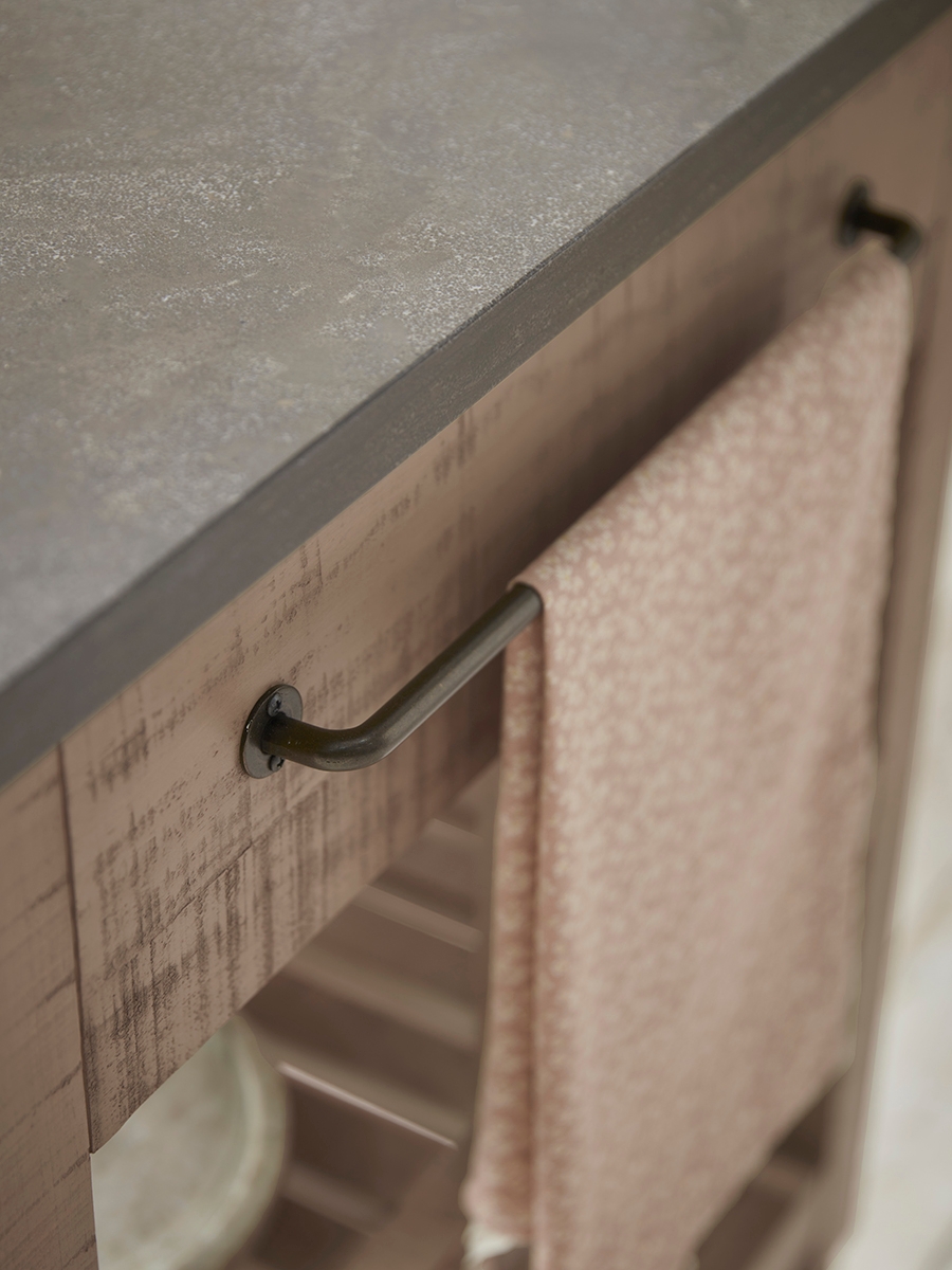 Product photograph of Keils Small Kitchen Island from Cox and Cox.