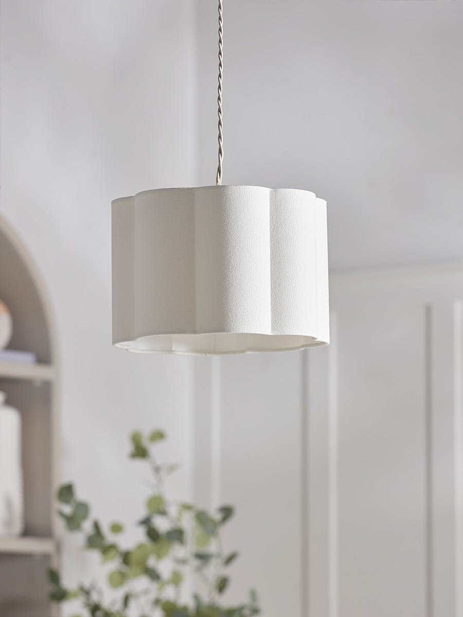 Product photograph of Scalloped Edge Shade - Small from Cox and Cox