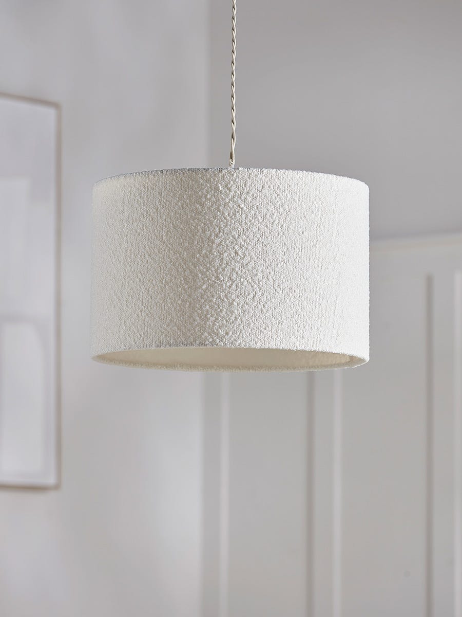 Product photograph of Boucle Shade - Small from Cox and Cox