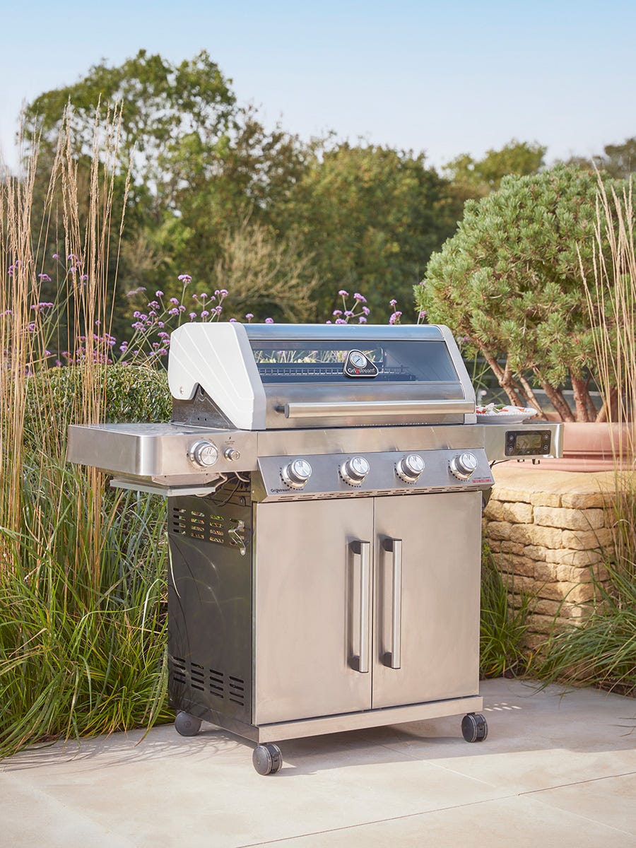 Stainless gas grill discount