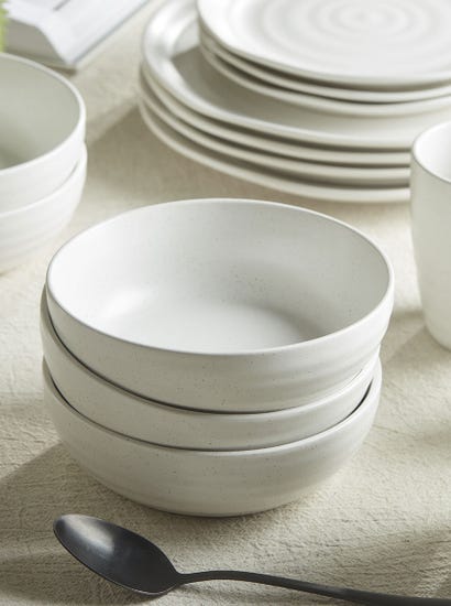 Six Speckled Bowls
