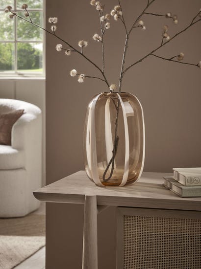Painterly Stripe Vase