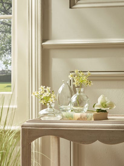 Three Bud Vases - Clear
