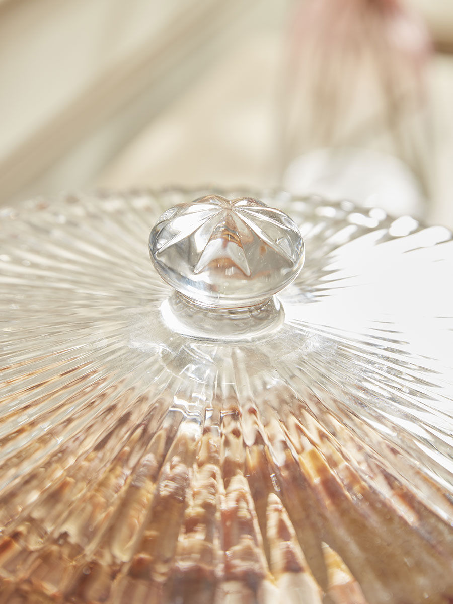 Product photograph of Vintage Style Covered Cake Stand from Cox and Cox.