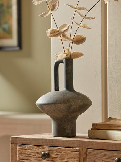 Distressed Abstract Vase