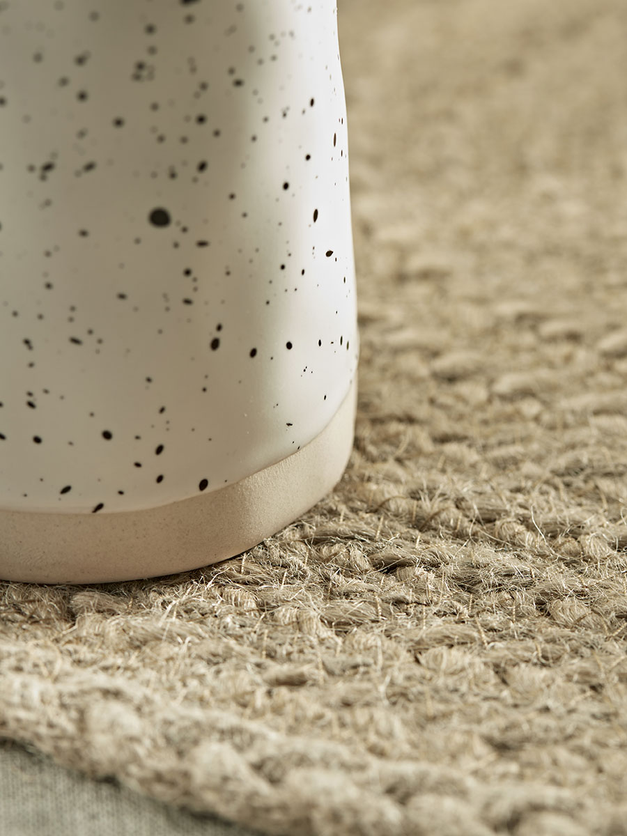 Product photograph of Dimpled Two Tone Milk Jug from Cox and Cox.