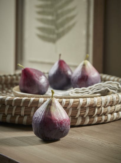 Four Decorative Faux Figs