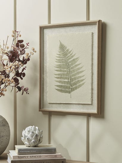 Framed Bracken Leaf Print