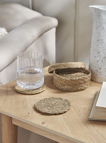 Seagrass Coaster Set