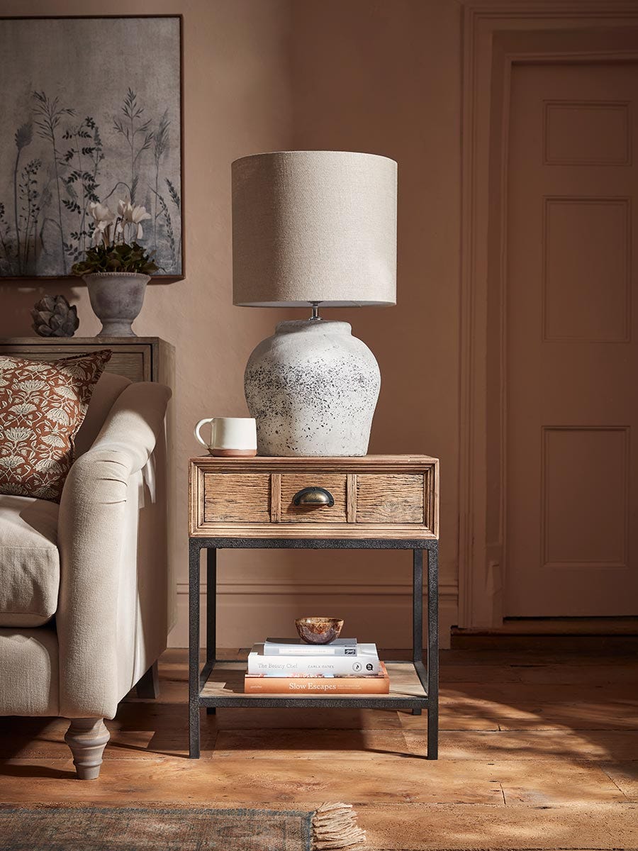 Light wood accent table sales