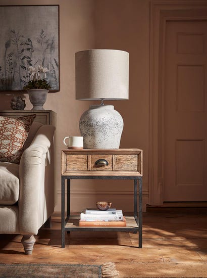 Reclaimed Oak Side Table