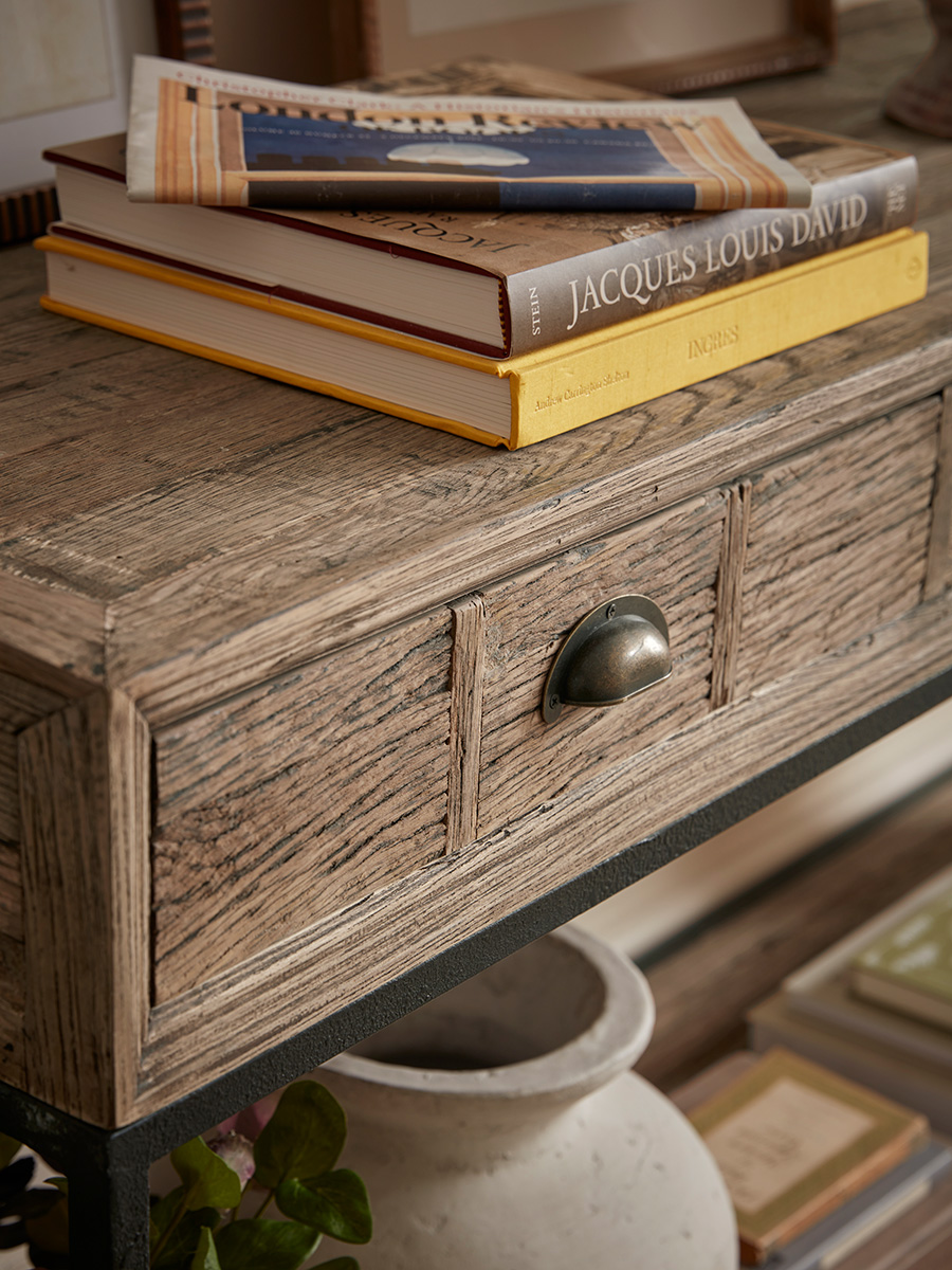 Reclaimed Oak Console Table
