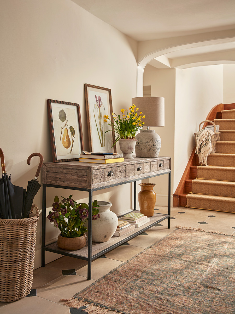 Reclaimed Oak Console Table