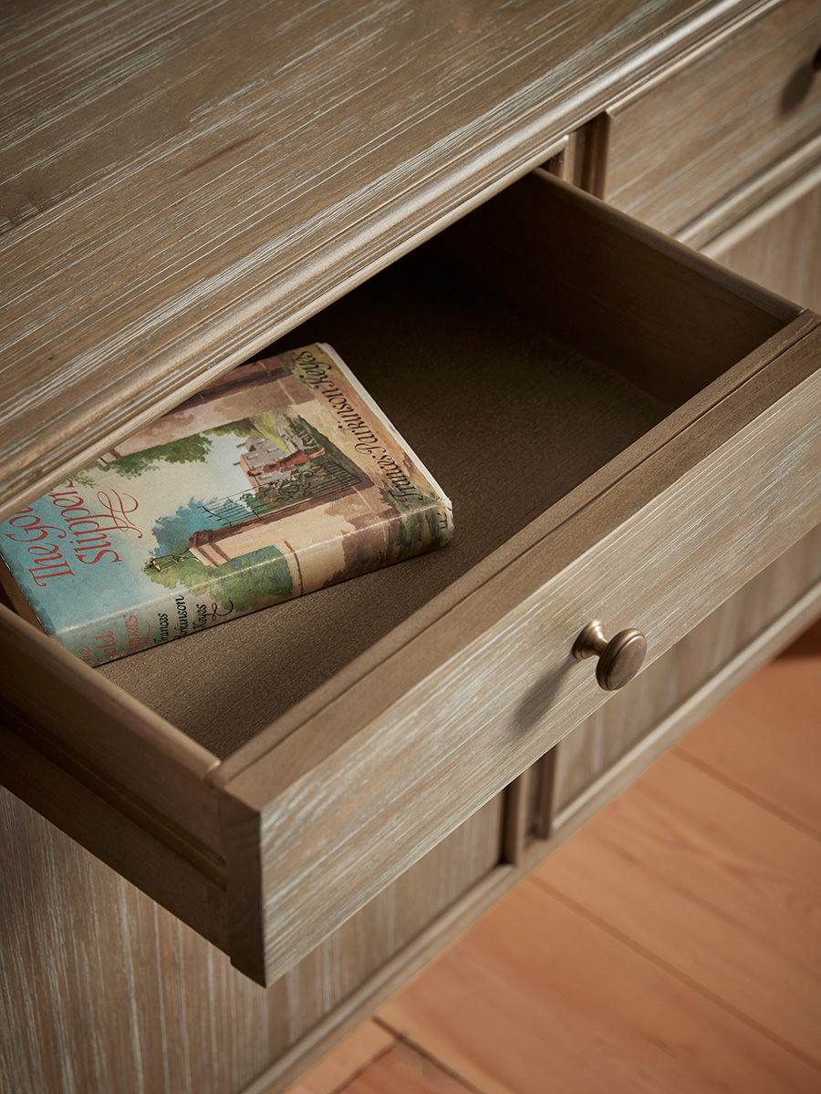 Product photograph of Camille Sideboard - Limewashed from Cox and Cox.