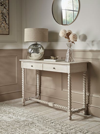 Twisted leg Console Table