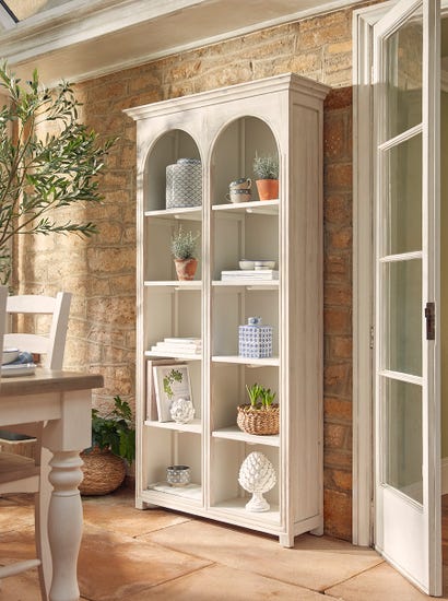 Double Arched Shelf Unit