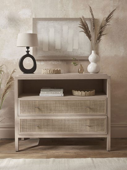 Wicker Chest Of Drawers