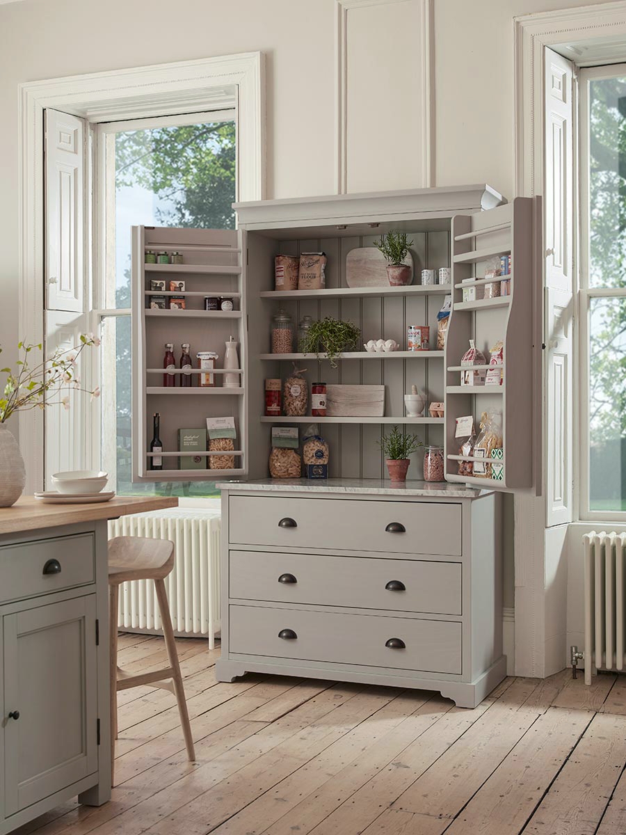 Product photograph of Hanne Larder Cabinet - Marble from Cox and Cox.
