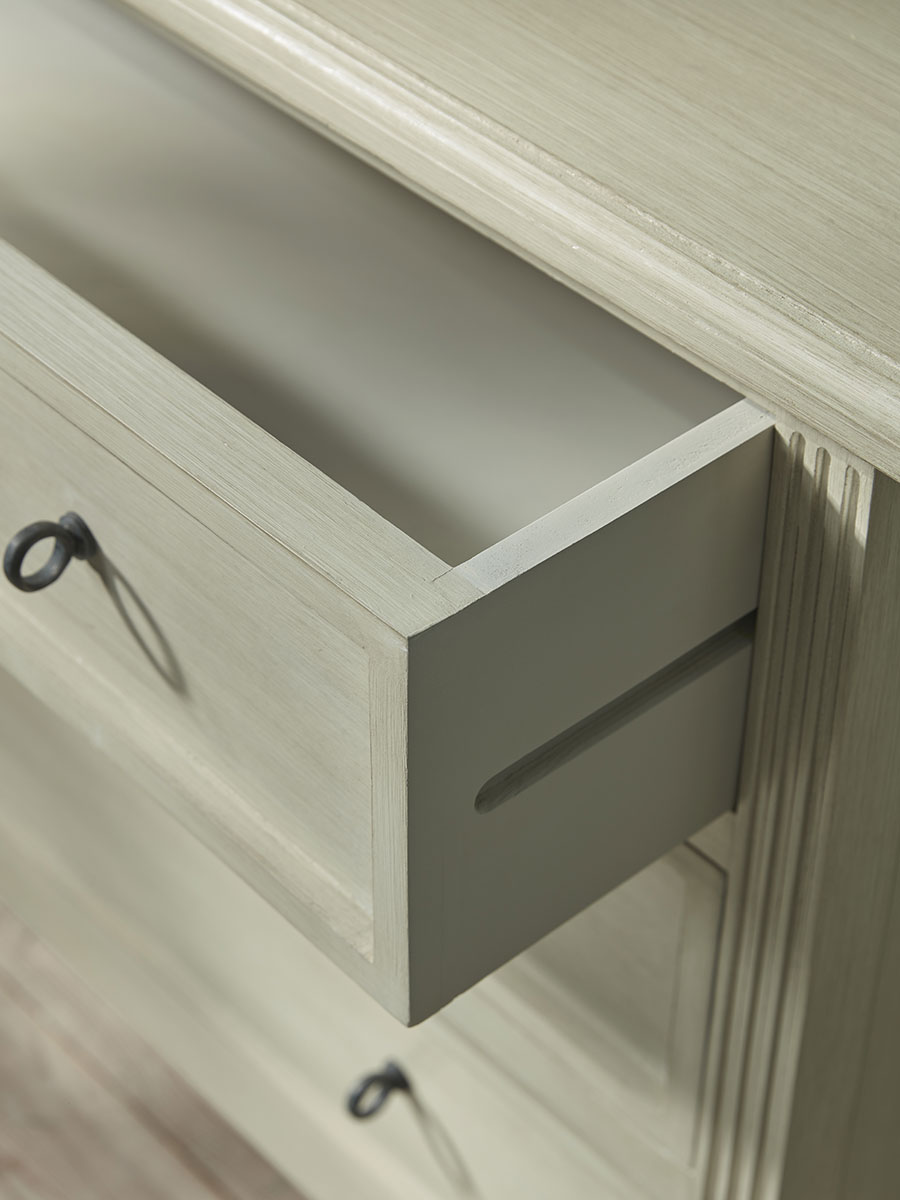 Product photograph of Tally Chest Of Drawers - White from Cox and Cox.