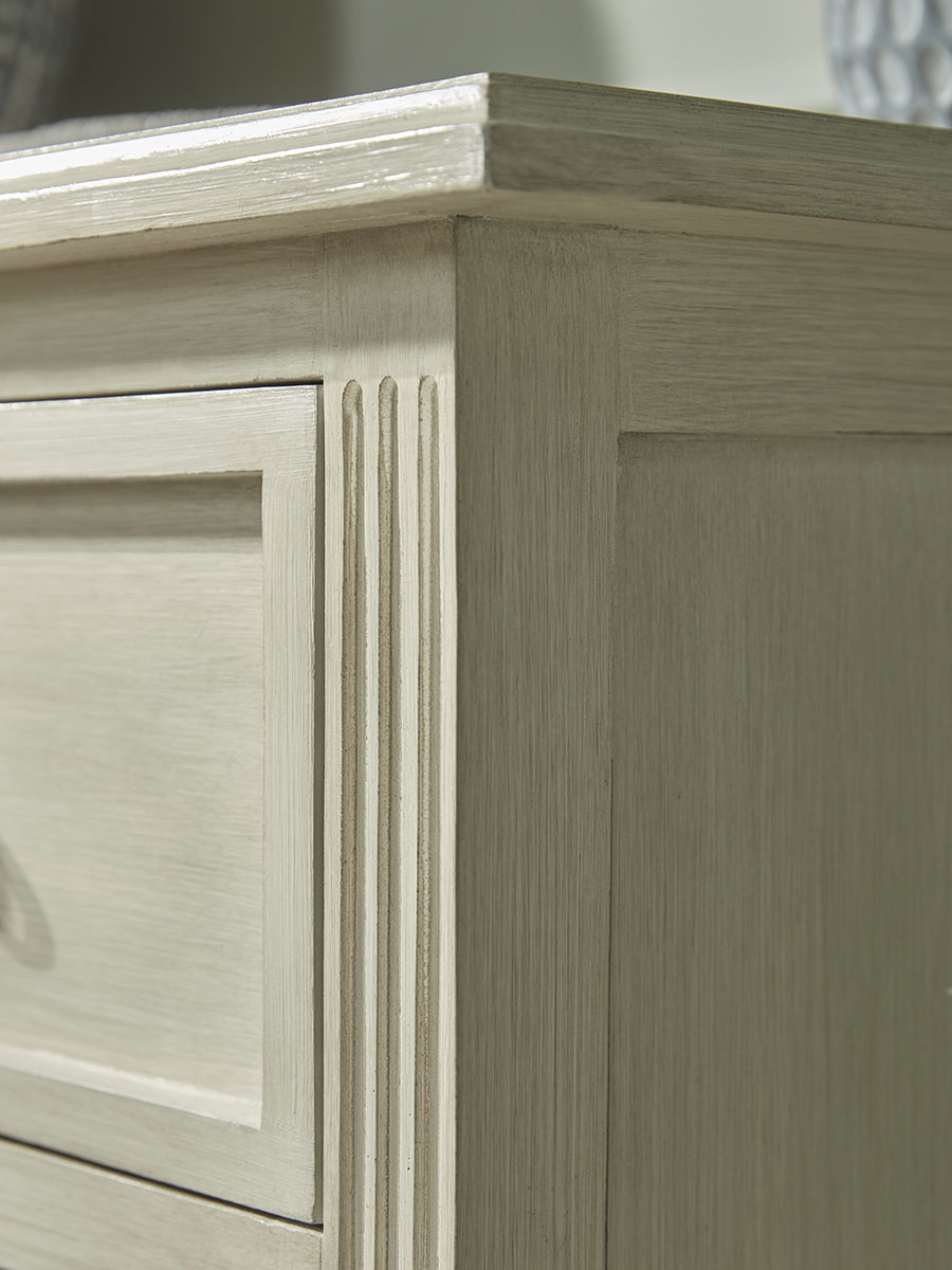 Product photograph of Tally Chest Of Drawers - White from Cox and Cox.