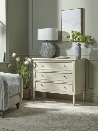 Tally Chest Of Drawers - White