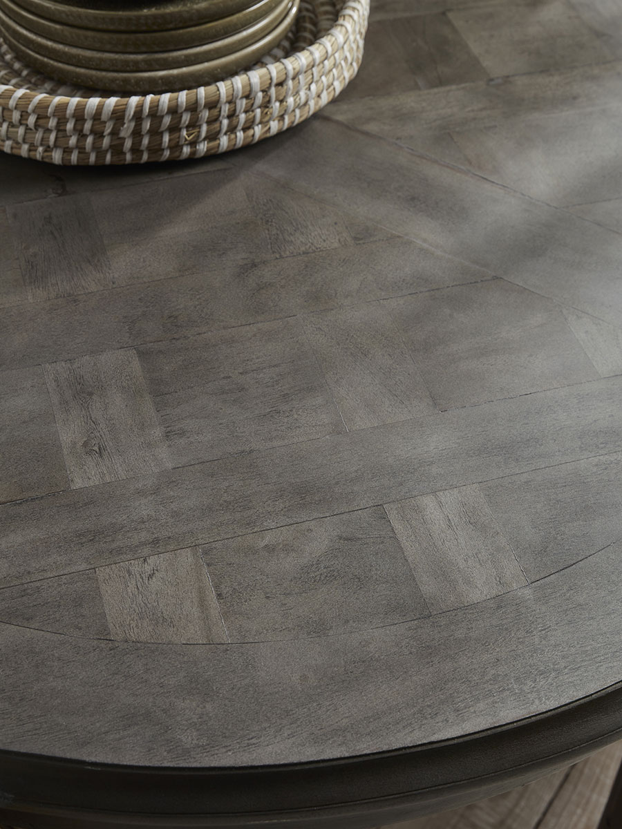 Product photograph of Parquet Acacia Dining Table from Cox and Cox.