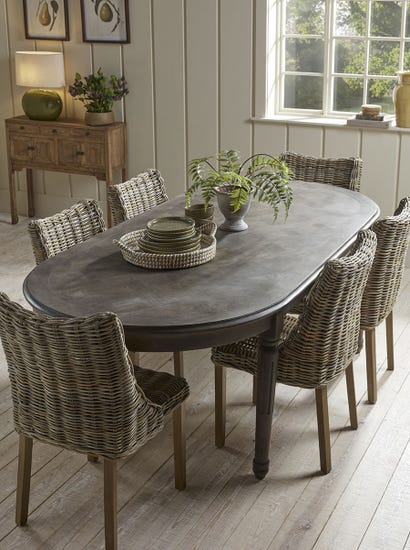 Parquet Acacia Dining Table