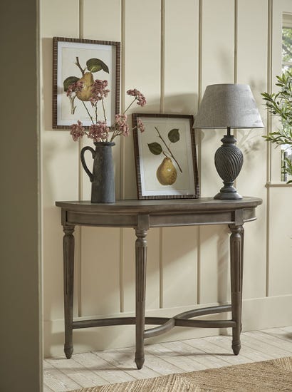 Parquet Acacia Console Table
