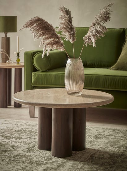 Travertine Coffee Table