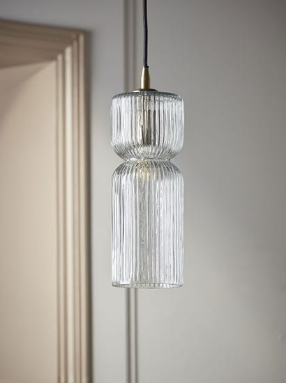 Ariane Glass Pendant - Clear