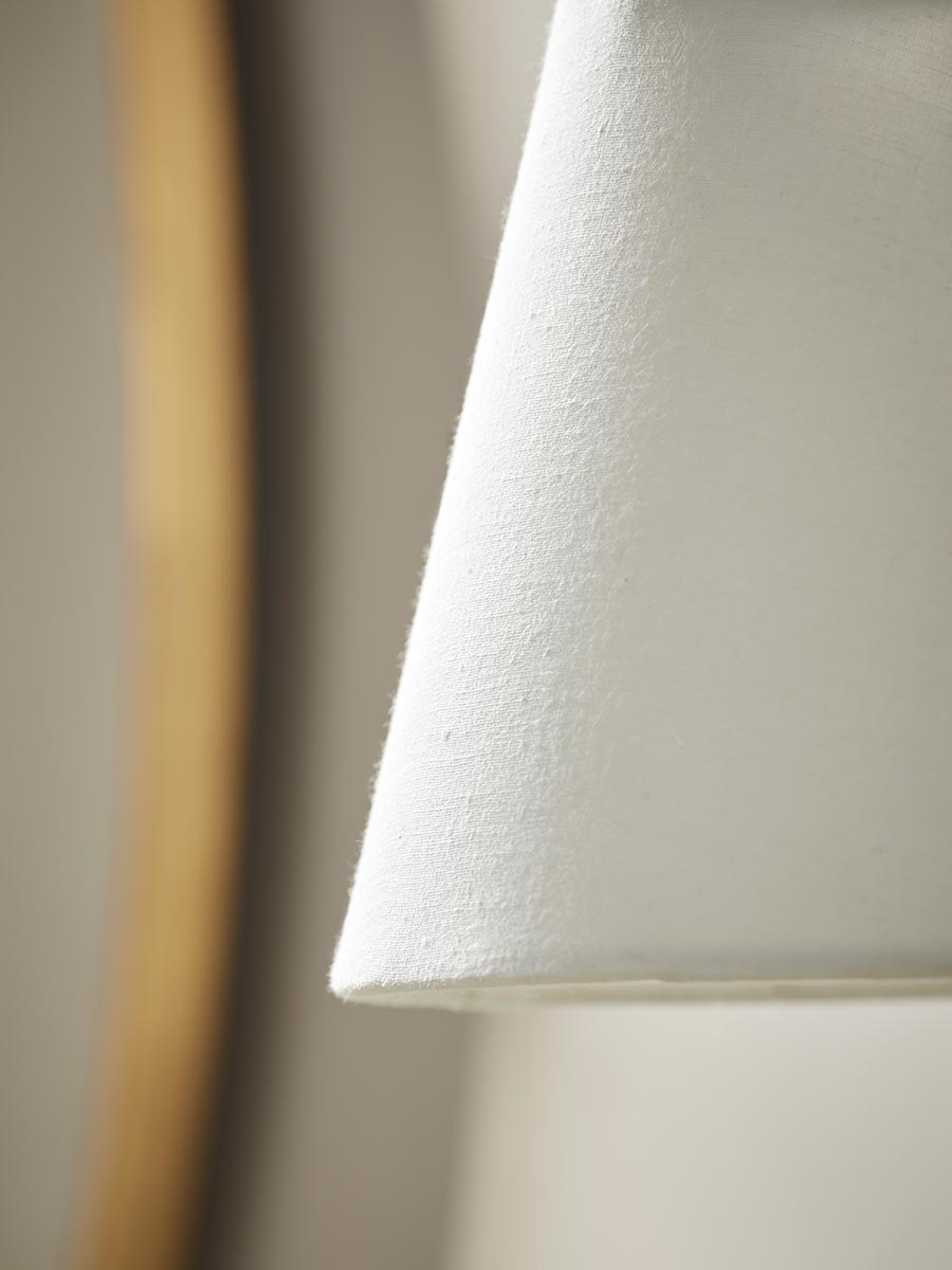 Product photograph of Rowena Wall Light - White from Cox and Cox.