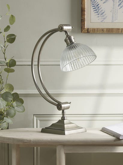 Ribbed Dome Office Lamp