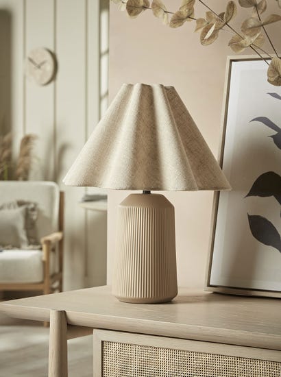 Linen Wavy Shade