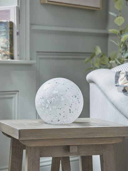 Confetti Globe Glass Lamp