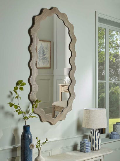 Wavy Full Length Mirror
