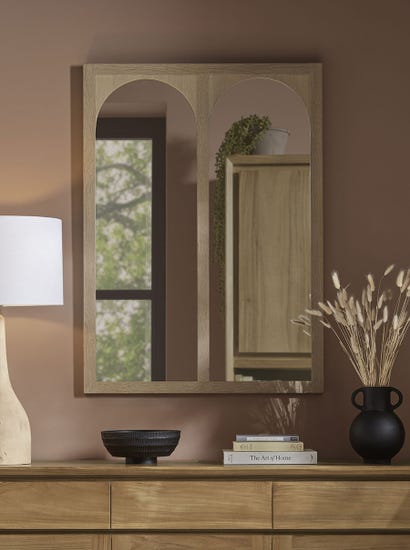 Double Arched Mirror