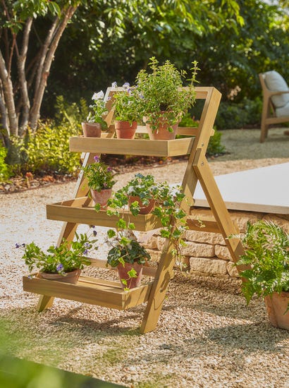 Acacia Plant Stand