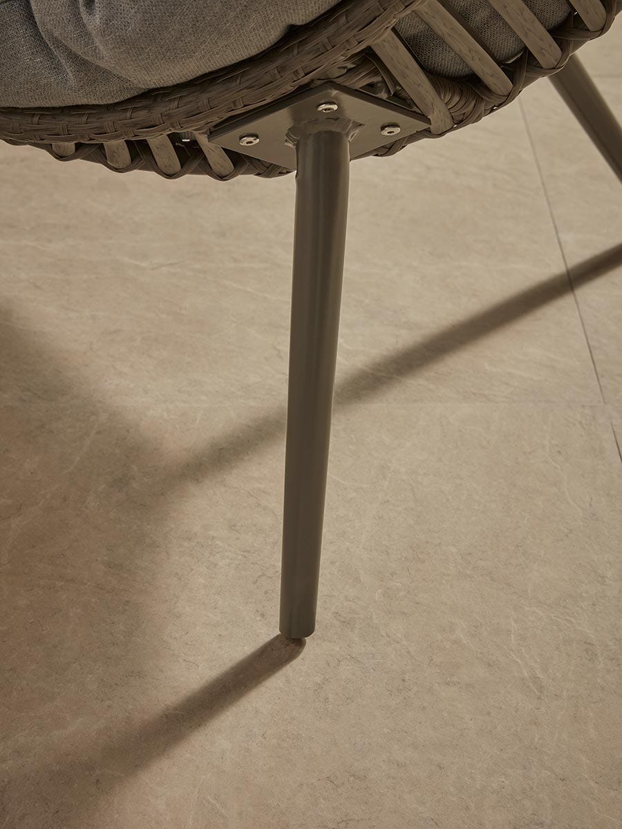 Product photograph of Indoor Outdoor Teardrop Occasional Chair from Cox and Cox.