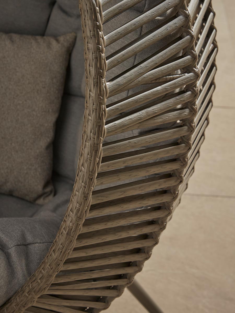 Product photograph of Indoor Outdoor Teardrop Occasional Chair from Cox and Cox.