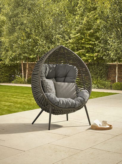 Indoor Outdoor Teardrop Occasional Chair