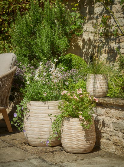 Three Chevron Planters
