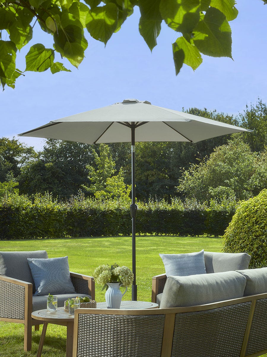 Product photograph of Soneva Parasol - Taupe from Cox and Cox