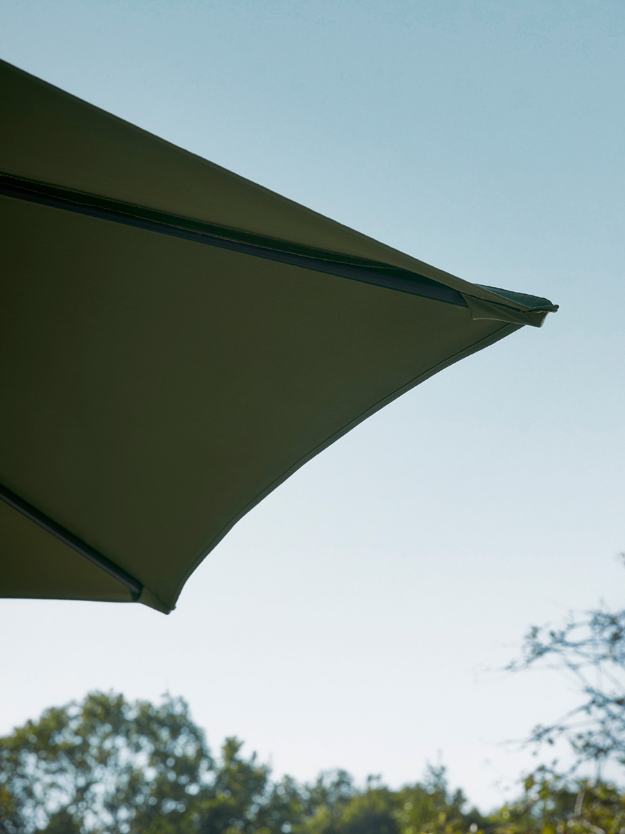 Product photograph of Soneva Parasol - Olive from Cox and Cox.