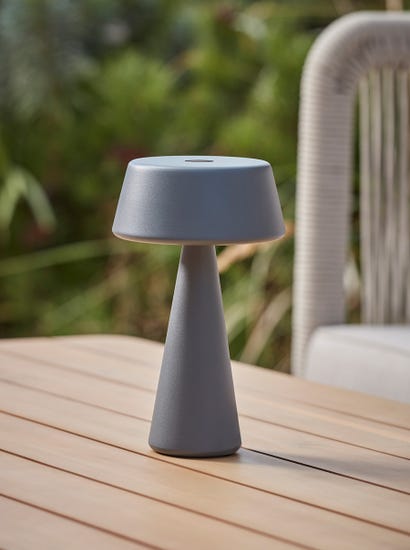 Aldan Outdoor Table Lamp - Black
