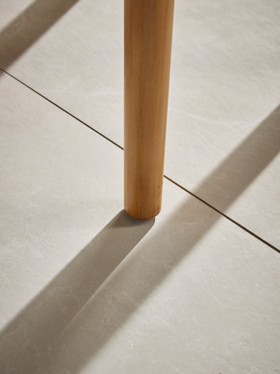 Product photograph of Round Acacia Side Table from Cox and Cox.