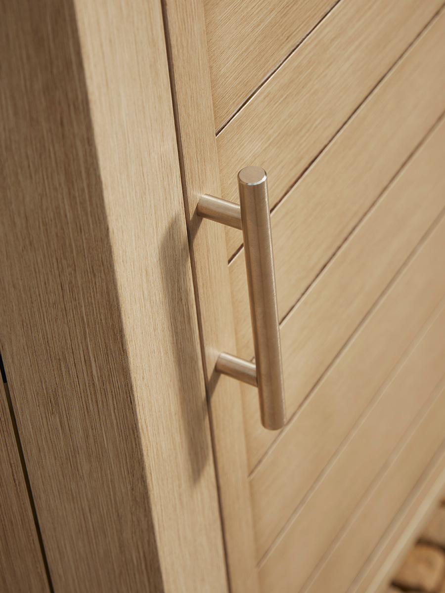 Product photograph of Long Island Kitchen Corner Storage Unit from Cox and Cox.