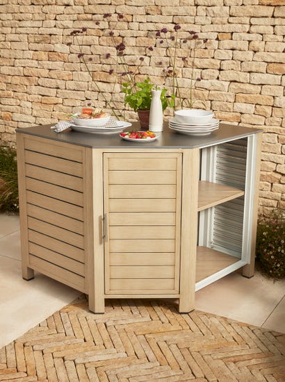 Long Island Kitchen Corner Storage Unit