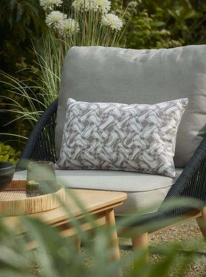 Belmont Outdoor Taupe Cushion - Lumbar