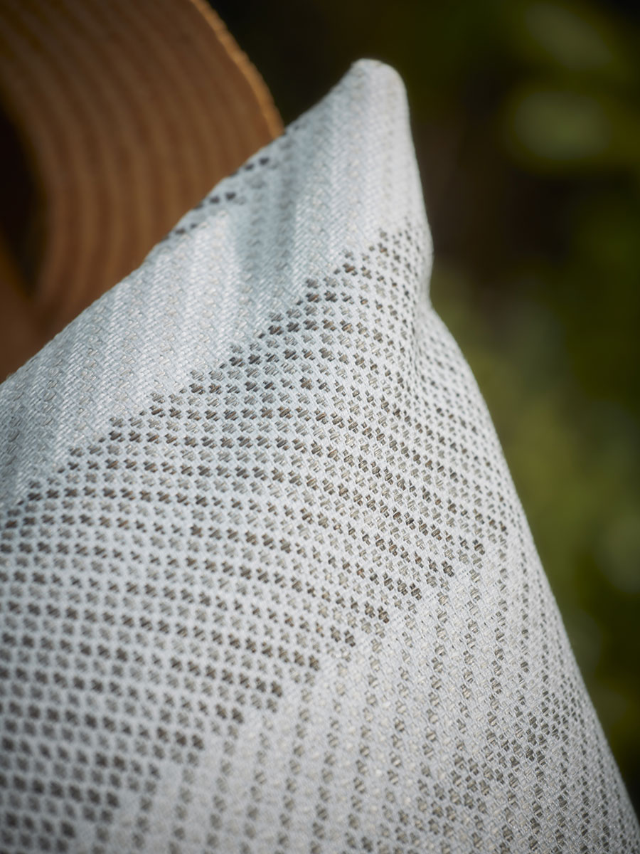 Product photograph of Pembury Outdoor Cushion - Grey from Cox and Cox.