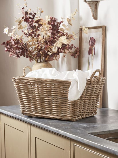 Rattan Rectangular Basket